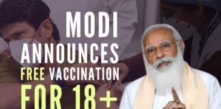 India changes course, announces free vaccination in an indirect dig at States trying to make money off vaccines