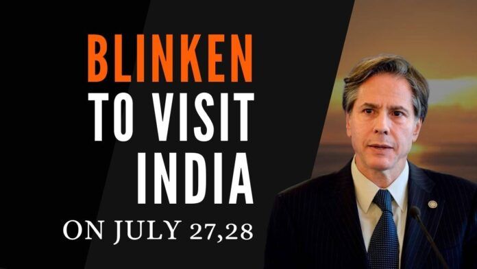 Is Blinken’s visit to India a damage control exercise over QUAD or something else?