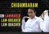 The many colourful hats that a colourful Chidambaram wears, sometimes to beat his own legislation!