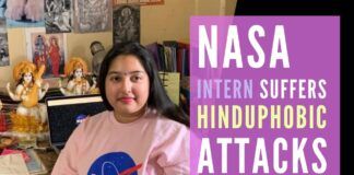So-called Left-liberals Hinduphobic intellectuals are targeting NASA interns for their photos with Hindu Deities' idols.