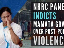 Will the Center follow through on the NHRC report and act against the Mamata government for its role in post-poll violence?