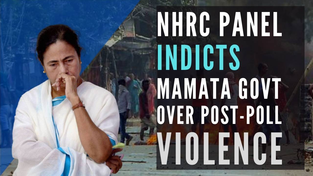 Will the Center follow through on the NHRC report and act against the Mamata government for its role in post-poll violence?