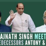 NDA taking the country along, Raksha Mantri meets his predecessors on the situation at the LAC