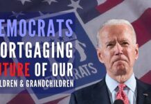 Democrats mortgaging the future of our children and grandchildren with profligate spending