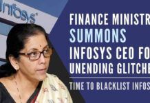 Sloppy performance of Govt. portals maintained by Infosys is causing concern – will it act?