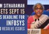 Will Infosys put its best resources to meet the Sept 15th deadline to fix all open issues in the new Income Tax software?