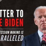 Joe Biden had a 40-year political career of making bad decisions and as President, it continues.