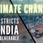 100 districts in India most vulnerable to climate change