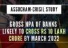 A broad swath of loans given to MSME could be in trouble, says a study by CRISIL & Assocham