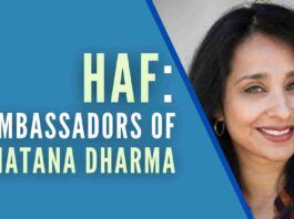 Over 900K emails to the 41 universities that featured in the Dismantling Global Hindutva website, expressing displeasure that sparked a chain reaction, with suddenly the Sanatani diaspora waking up to the dangers of a fake narrative that was not being challenged. A must-watch video, from a Second Generation Hindu American, Suhag Shukla of HAF.