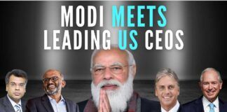Modi courts Corporate America, meets several CEOs