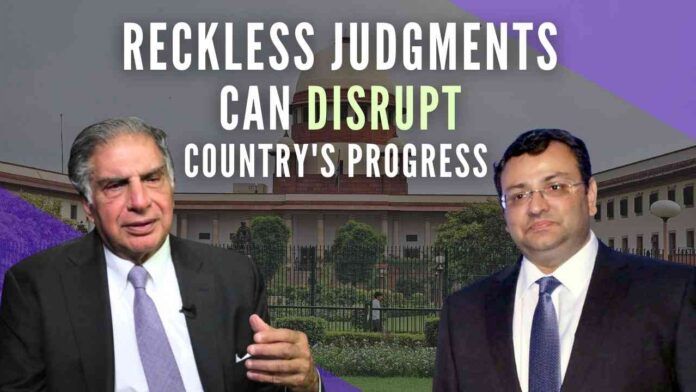 In Tata-Mistry case, apex court missed a golden opportunity to lay down legal principles that corporate India can be guided through