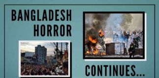 The atrocities on the Hindu community continue in Bangladesh and is far from under control.