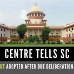 Centre's response came on writ petitions challenging 27% reservation for OBCs, 10 percent reservation for EWS in quota seats for postgraduate medical courses