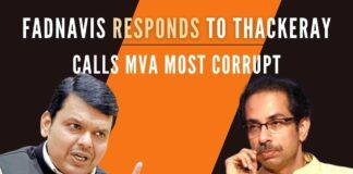 Devendra Fadnavis hits out at CM Thackeray on his Dassehra speech; says MVA is most corrupt govt in the state's history, indulge in extortion