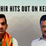 Gambhir said politicians like Kejriwal are a lesson for the society that they can do anything for the Chief Minister's chair
