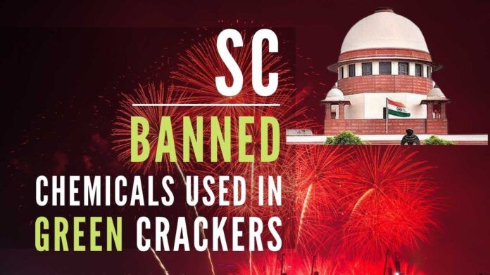 Celebration does not mean use of loud crackers, it can also be with Fuljhaddi, says Apex Court