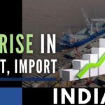 India's merchandise exports saw a rise of 22.63 percent on a year-on-year basis in September 2021