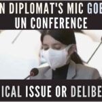 India voiced its concern about China’s CPEC project at UN Sustainable Transport Conference, where Indian diplomat’s mic mysteriously went silent