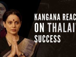 4-time National Award Winner Kangana has been receiving appreciation for her efforts and performance for the Thalaivi movie