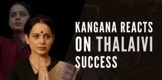 4-time National Award Winner Kangana has been receiving appreciation for her efforts and performance for the Thalaivi movie