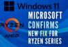 Microsoft said until the new update arrives it won't be pushing Windows 11 to AMD Ryzen-powered devices