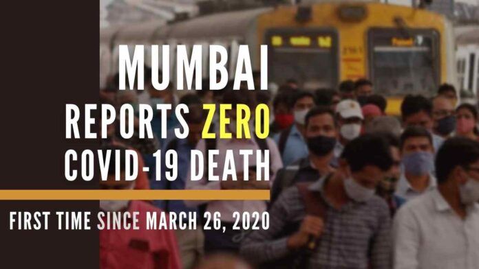 Mumbai, which has been the worst-hit city during both the waves of pandemic, heaves a sigh of relief over nil fatalities on Oct 17