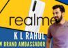 Realme announces appointment of Indian cricketer K L Rahul as its brand ambassador to endorse its smartphone category