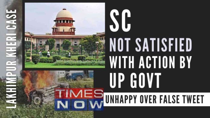 Coming down heavily on UP Govt, SC said, the law must take its course against all accused