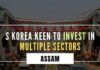 South Korea is looking forward to invest in healthcare, food processing, infrastructure, and tourism sectors bringing Korean companies to North-east region of India