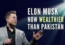 Elon Musk's net worth is now greater than the GDP of Pakistan, a country whose population is over 220 million