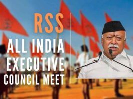 All India Executive Council of RSS known as Akhil Bharatiya Karyakari Mandal (ABKM) meet will be held from October 28 – 30 in Karnataka’s Dharwad district