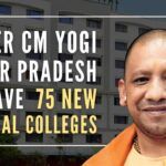 CM Yogi has announced that his government will establish medical colleges in 75 districts of UP before the Assembly election, 2022