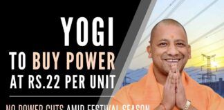 With purchasing electricity of Rs.22 per unit, CM Yogi Adityanath is not going to let the power crisis spoil spirit of festivals