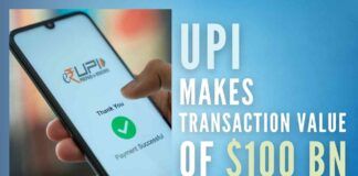 According to latest data released by NPCI, India saw a whopping over $100 billion digital transactions via UPI in October for the first time