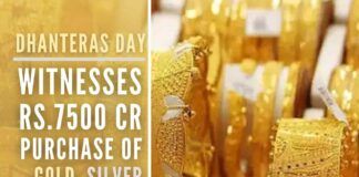 Traders feel robust purchases on Dhanteras day augur well for the markets