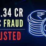 Fraudulent entities generate GST value of about Rs.220 crores and an inadmissible amount of Rs.34 crores