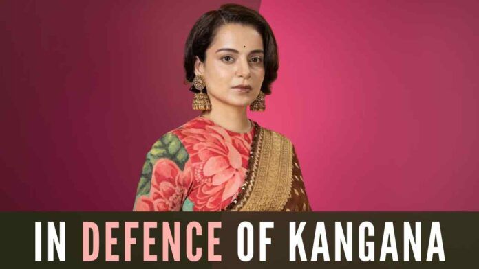 Kangana Ranaut's statement about Indian freedom has triggered an interesting debate with all nationalists hailing her