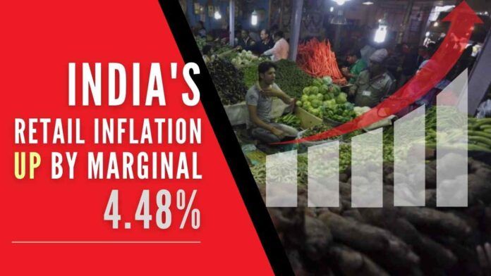 India’s benchmark inflation rate, as measured by the Consumer Price Index was flat between September and October.