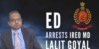 IREO MD Lalit Goyal was arrested after the ED put out a lookout circular against him, was trying to leave the country