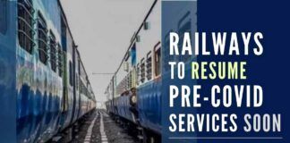 Railways issued an order to discontinue the 'special' tag for mail and express trains and revert to pre-pandemic ticket prices with immediate effect