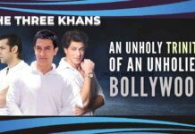 The Khan trinity should take pride that they are born, raised, and elevated to the popularity paddle in Hindu majority, tolerant, and secular India
