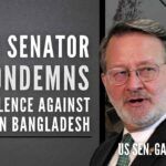 Referring to the Bangladesh violence on Hindus US Senator said disinformation spread on social media results in real-world violence