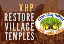 VHP workers and office bearers will select a temple in their respective areas and start the process of its restoration