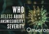 Omicron: WHO Says it is Clueless About Transmissibility