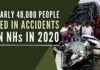 The major reasons for accidents on National Highways and Expressway accidents are due to drunken driving, use of mobile phones, overspeeding