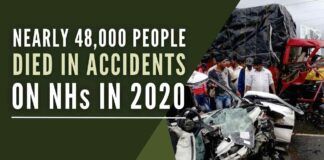 The major reasons for accidents on National Highways and Expressway accidents are due to drunken driving, use of mobile phones, overspeeding