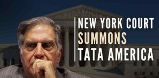 Tata America describes the summons as frivolous and not binding on them apart from threatening the plaintiff