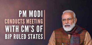 The PM took feedback from each of the chief ministers about the state of development in their states