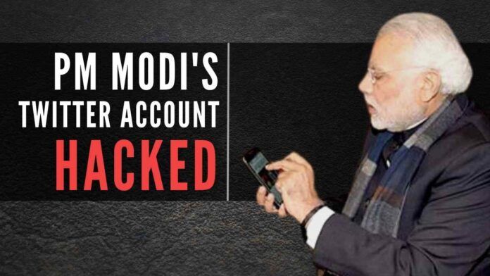 Twitter account of PM Narendra Modi hacked |In what will come as an acute embarrassment for the IT team of Modi, repeated hacks of his Twitter account show sloppiness need to tighten up